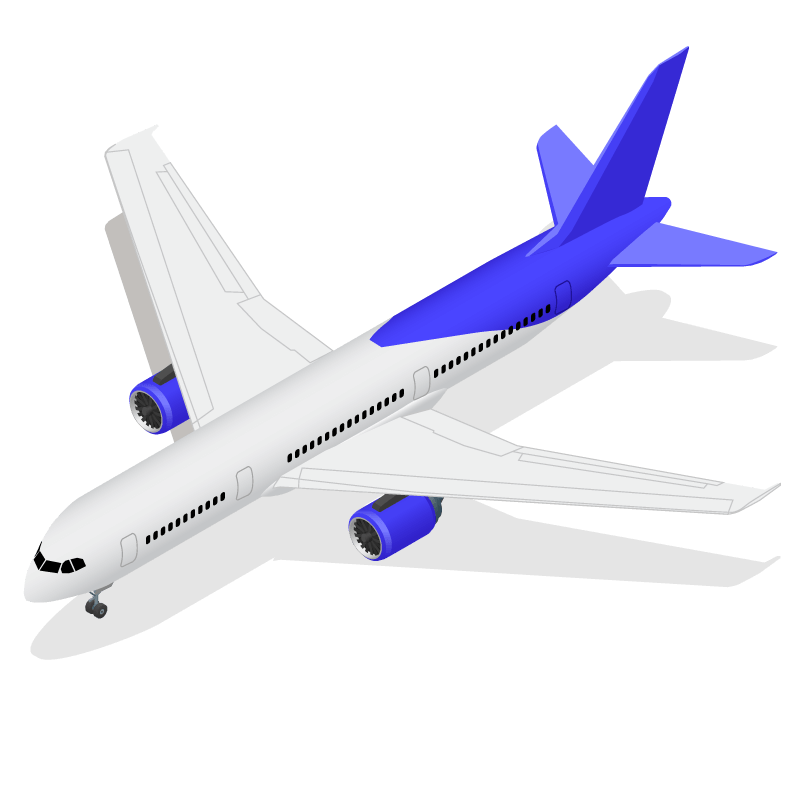Jet aeroplane icon